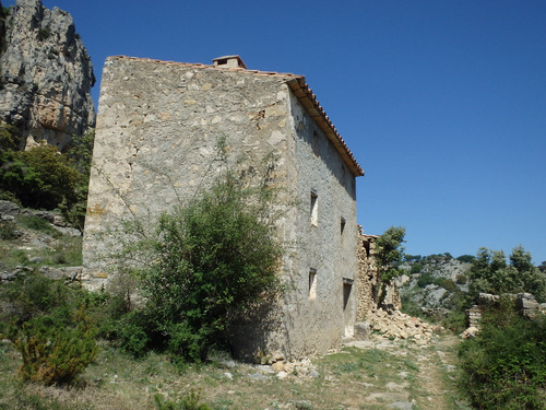 An abandoned structure (that took some effort to build).